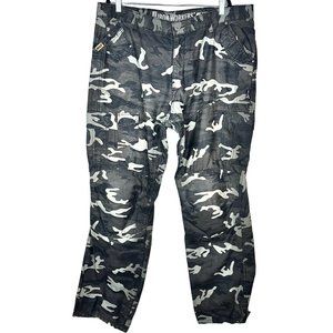 Bilt Iron Workers Mens Pants Sz 42 Camouflage Cargo Motorcycle Protective Riding